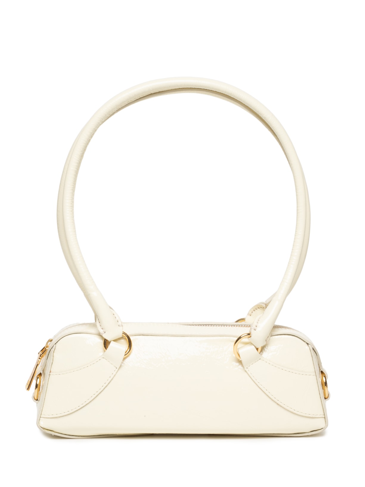 Bolsa Feminina Verniz Show Off White   Luiza Barcelos