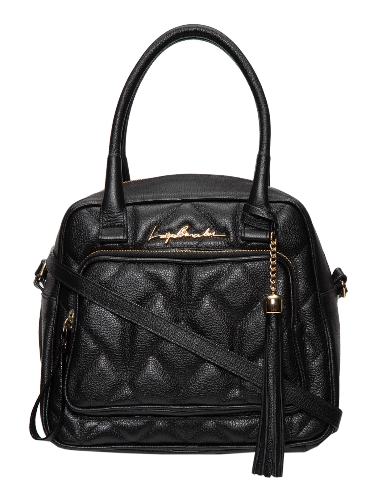 Bolsa Feminina Viena Couro - Preto