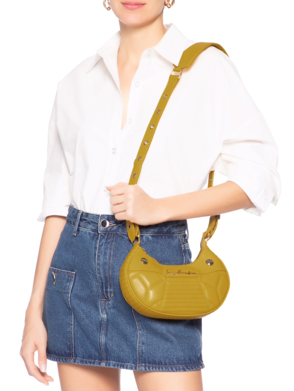 Bolsa Feminina Viena Honey Amarelo Luiza Barcelos