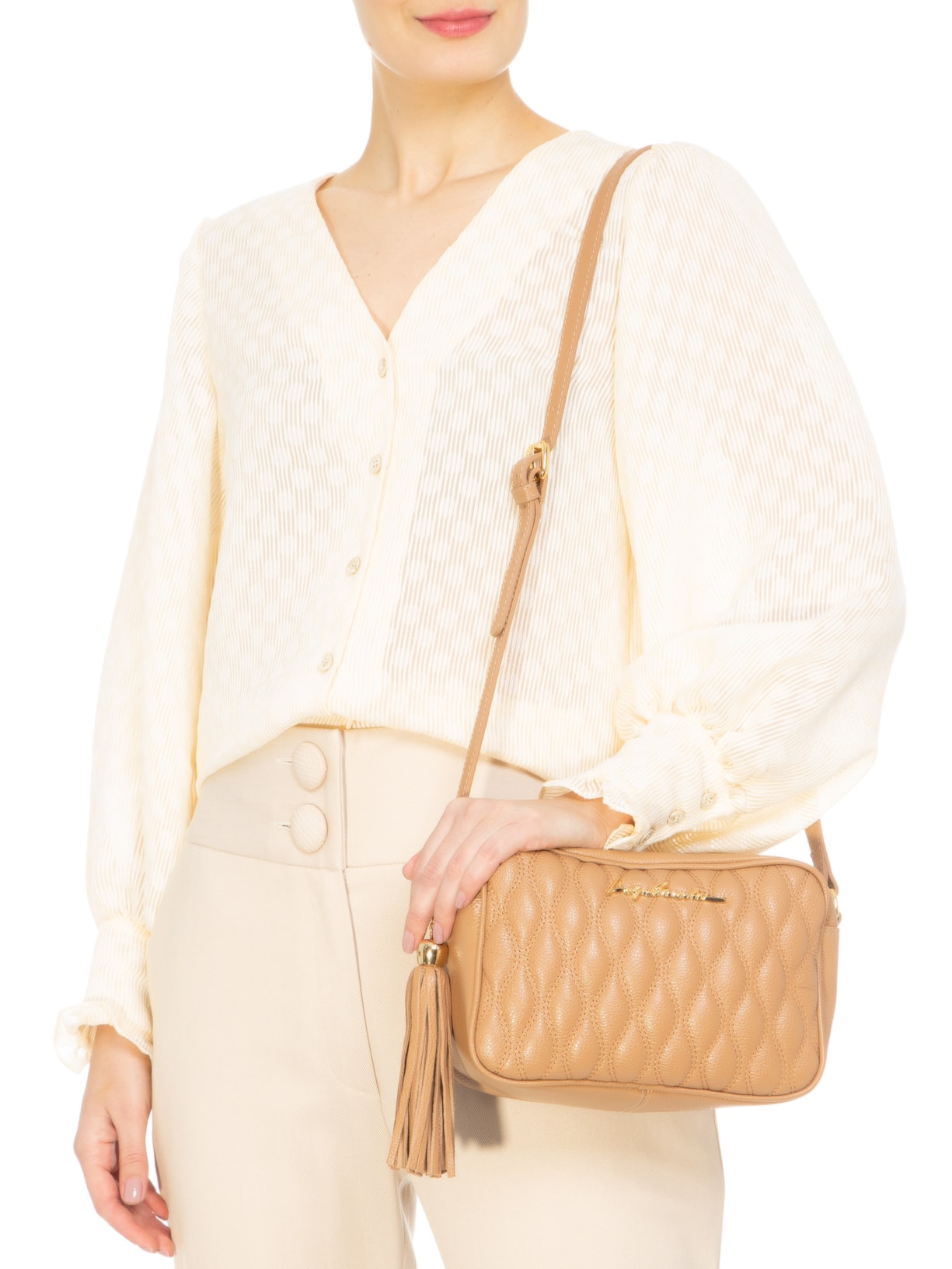 Bolsa Feminina Viena Marrom Luiza Barcelos