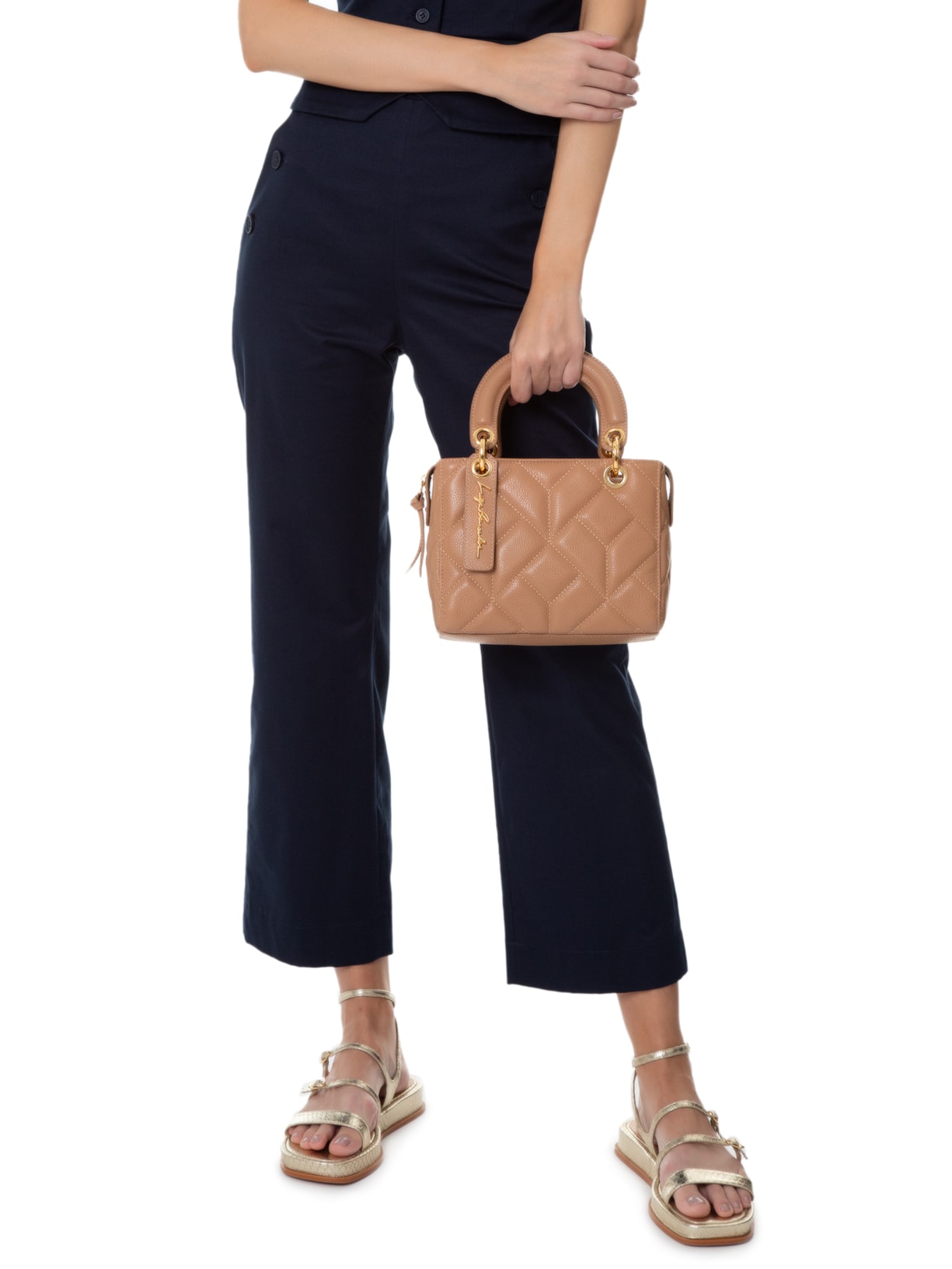 Bolsa Feminina Viena Marrom Luiza Barcelos