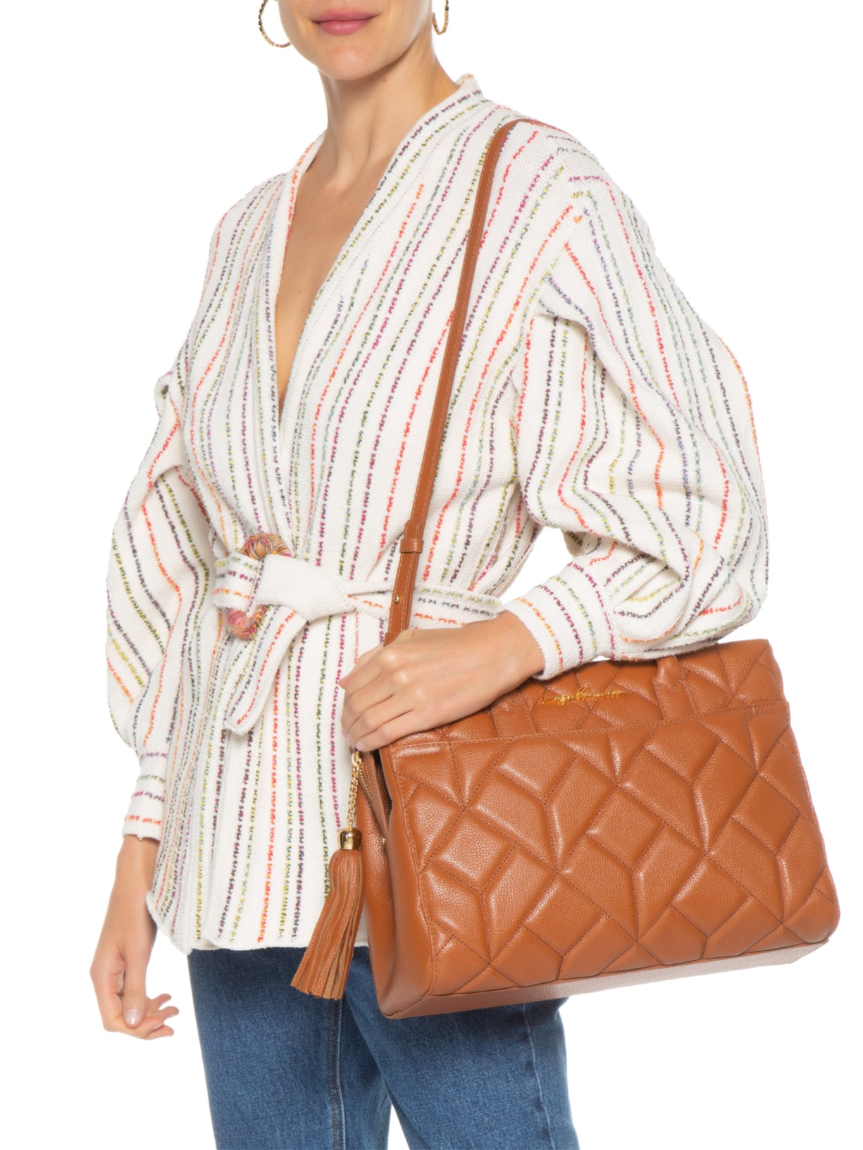 Bolsa Feminina Viena Marrom Luiza Barcelos