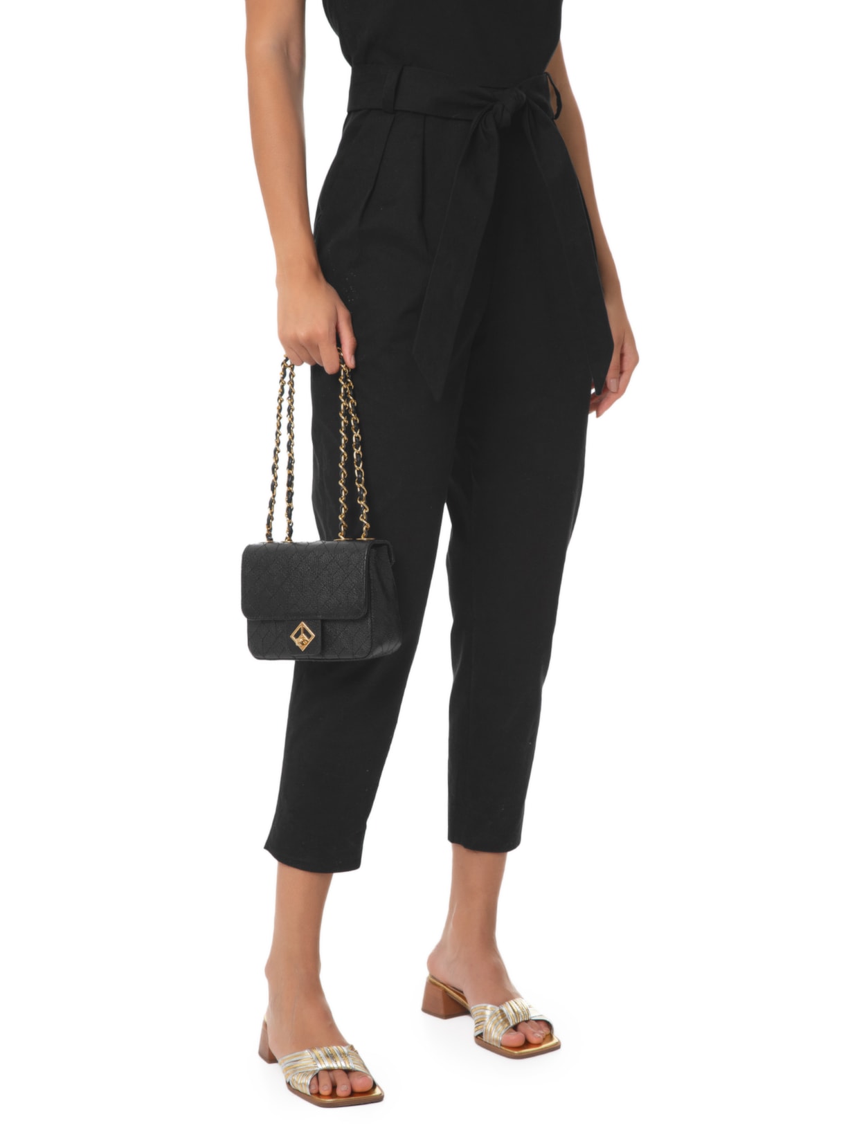 Bolsa Feminina Viena Preto Luiza Barcelos