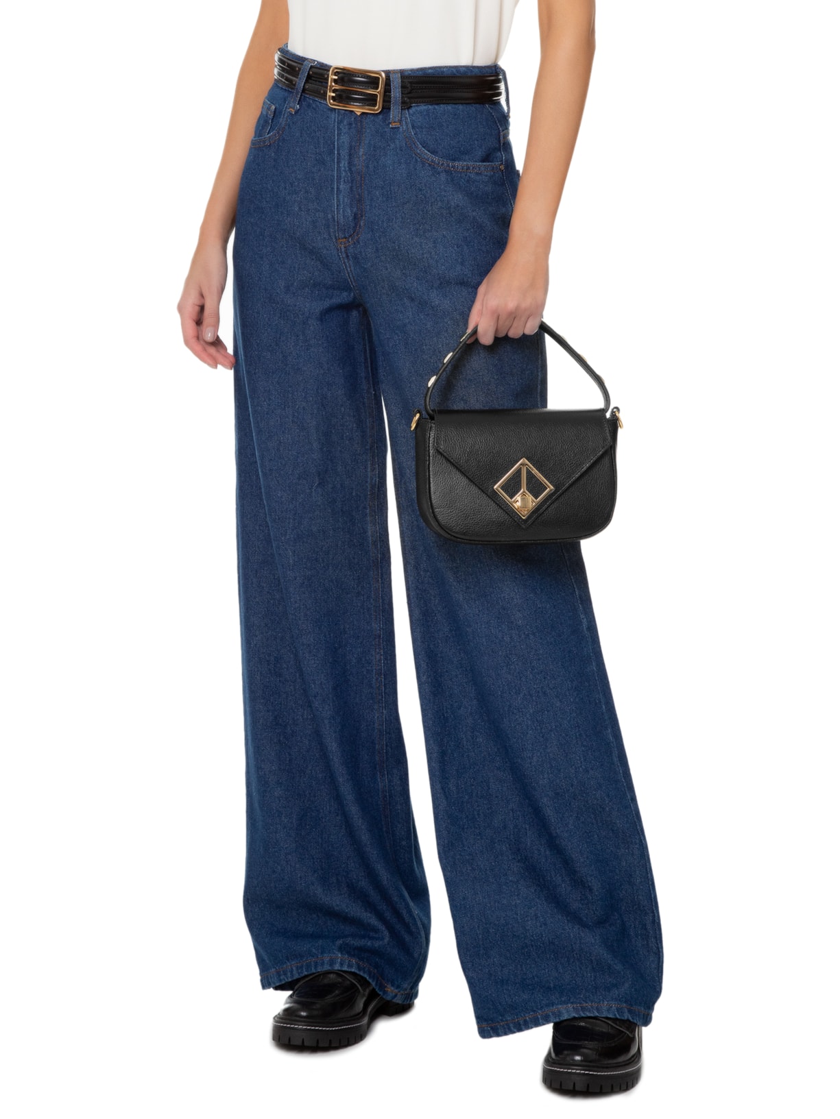 Bolsa Feminina Viena Preto Luiza Barcelos