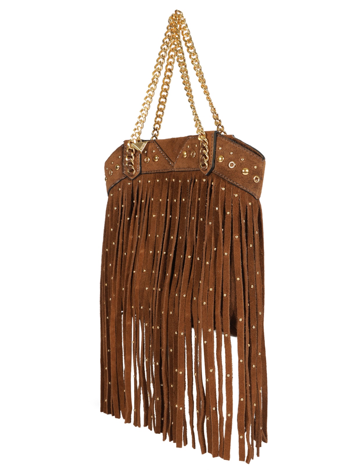 Bolsa Feminina Vita Boho Camurça Marrom Schutz