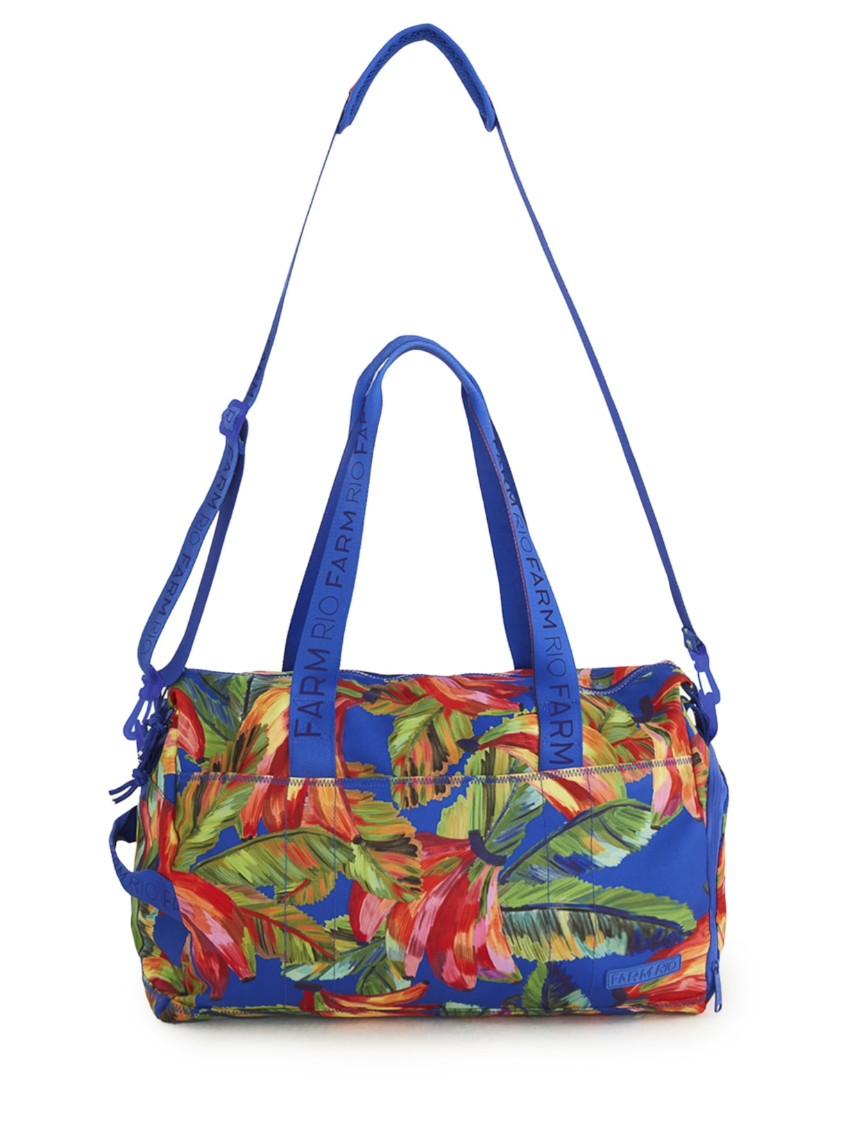 Bolsa Feminina Viva Banana Mix Azul Farm Etc