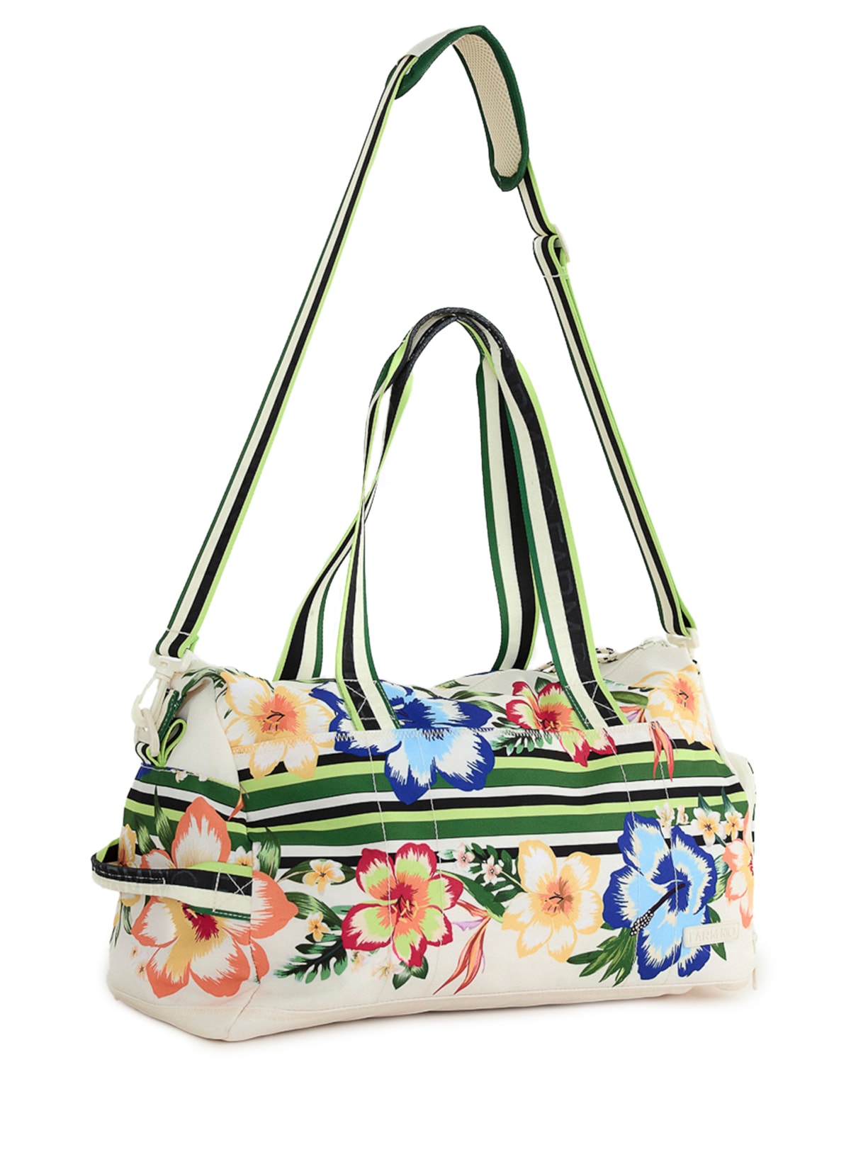 Bolsa Feminina Viva Floral Tropical Verde Farm Etc