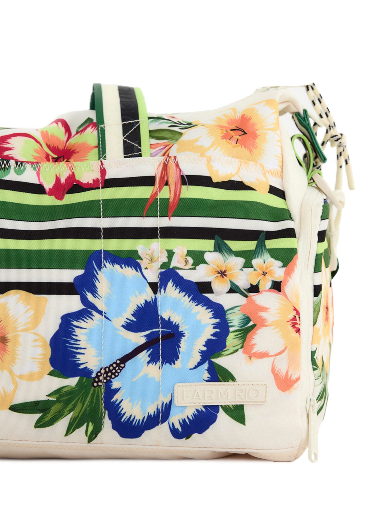Bolsa Feminina Viva Floral Tropical Verde Farm Etc