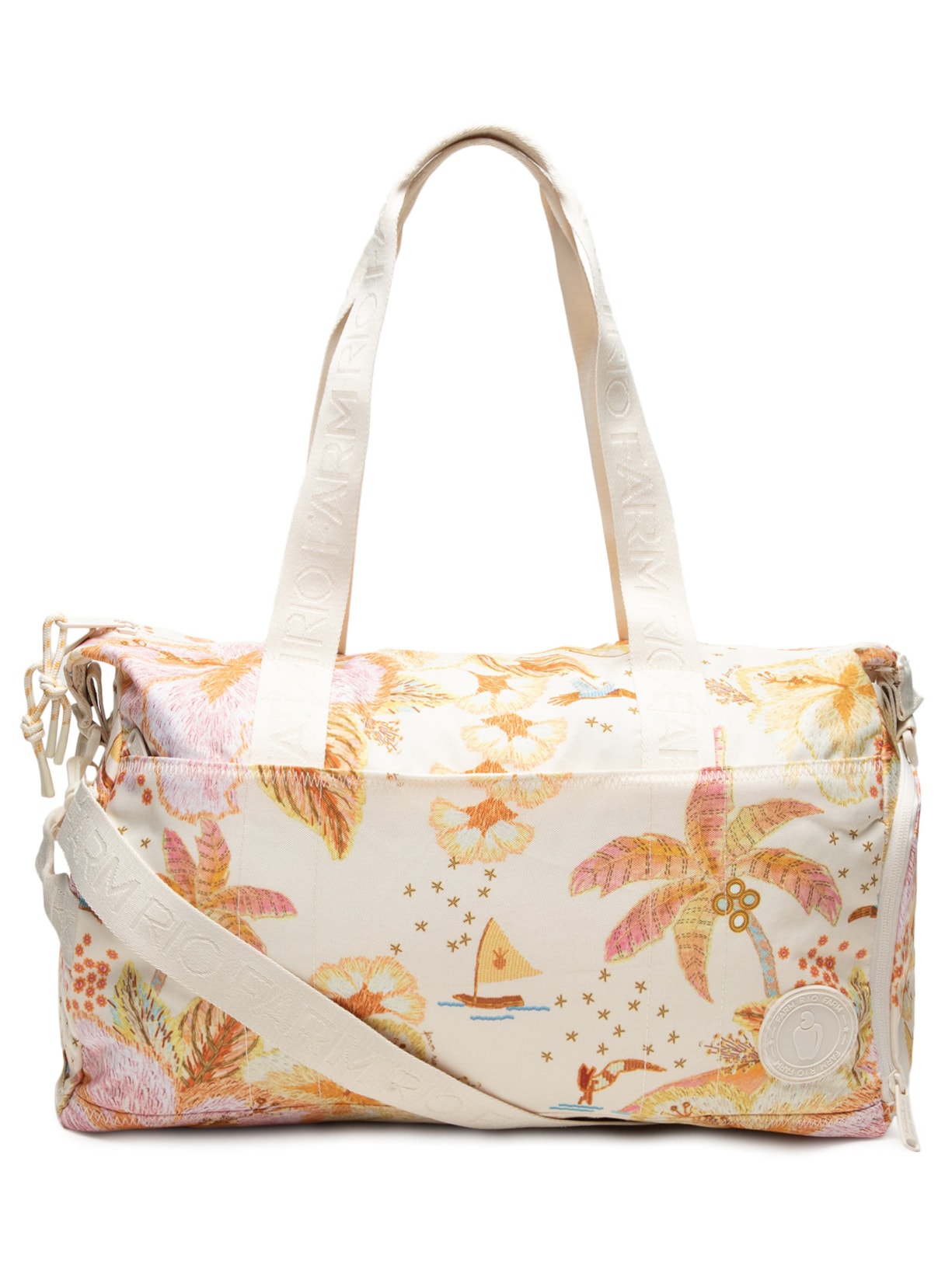Bolsa Feminina Viva Ilha De Flor - Amarelo