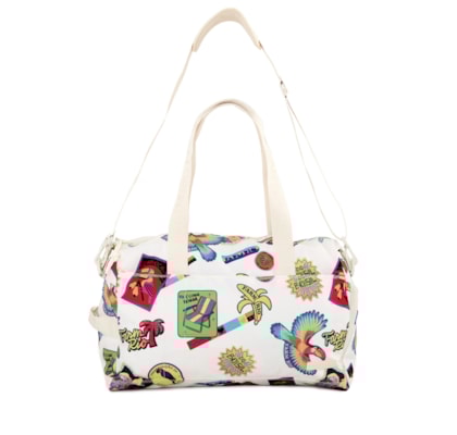 Bolsa Feminina Viva Patch Rio - Branco