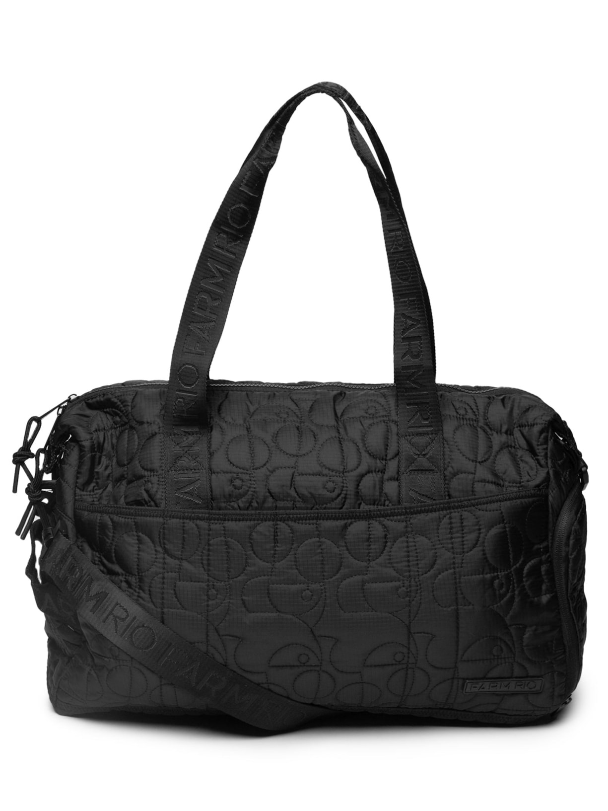 Bolsa Feminina Viva Puffer Preto Farm Etc