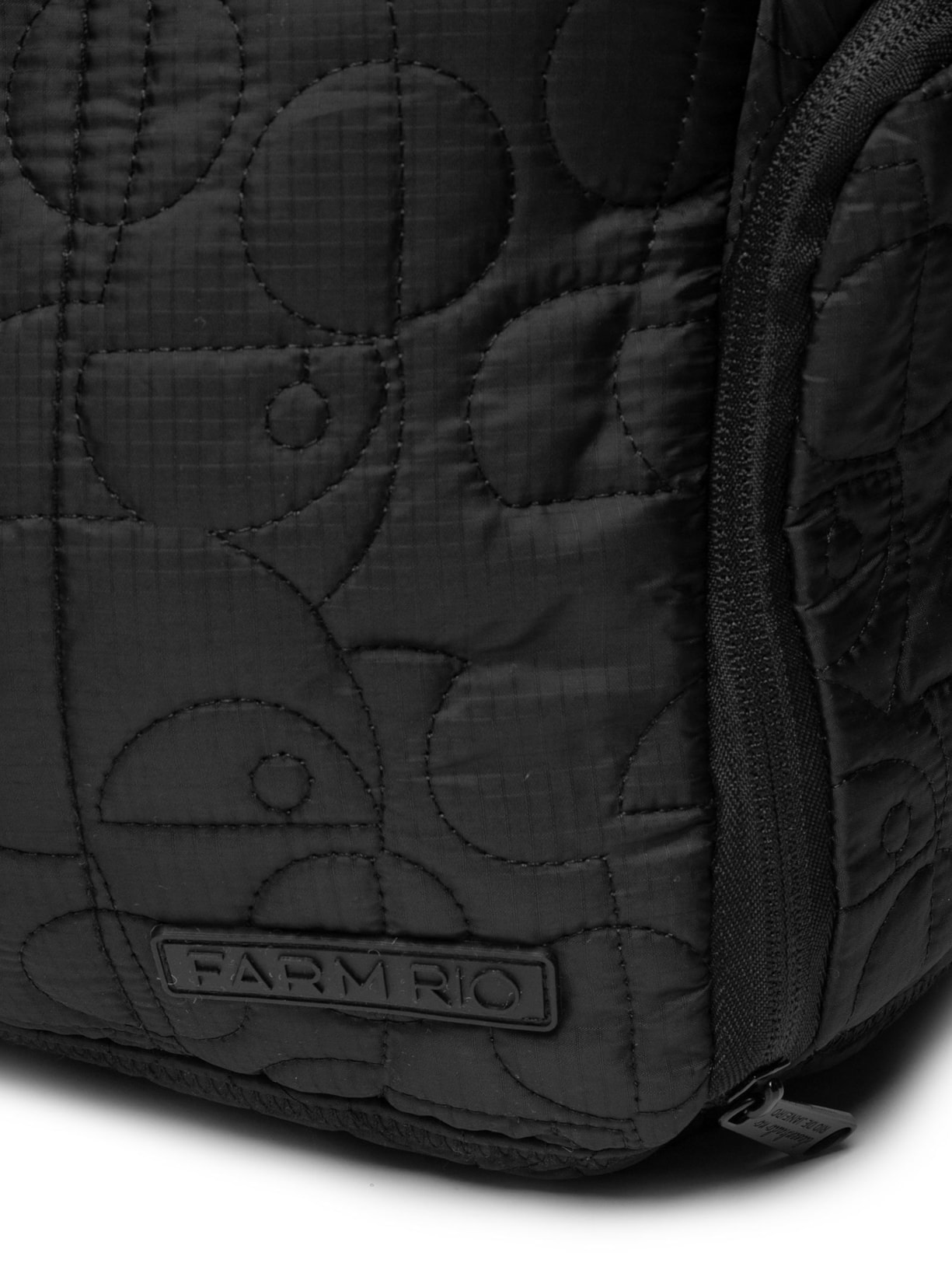 Bolsa Feminina Viva Puffer Preto Farm Etc