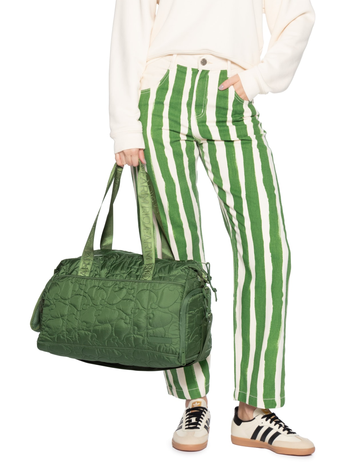 Bolsa Feminina Viva Puffer Verde Farm Etc