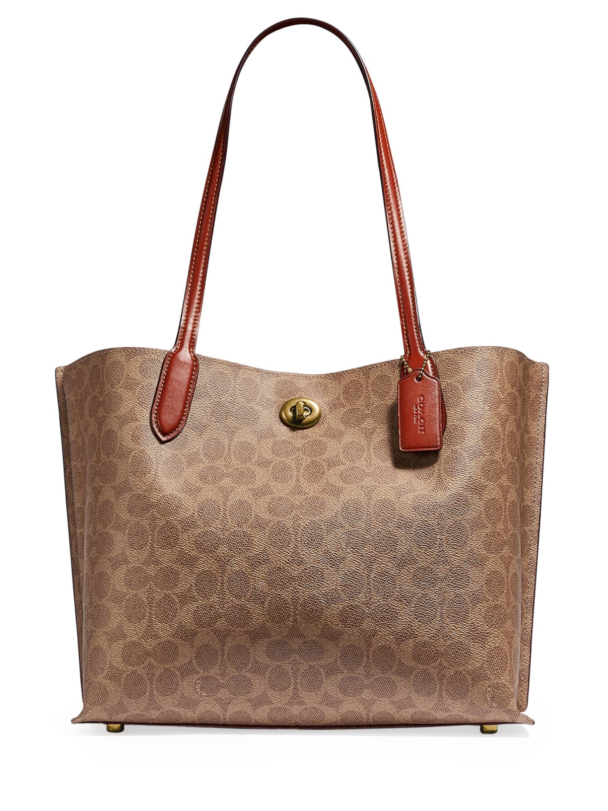 Bolsa Feminina Willow Tote Signature - Marrom