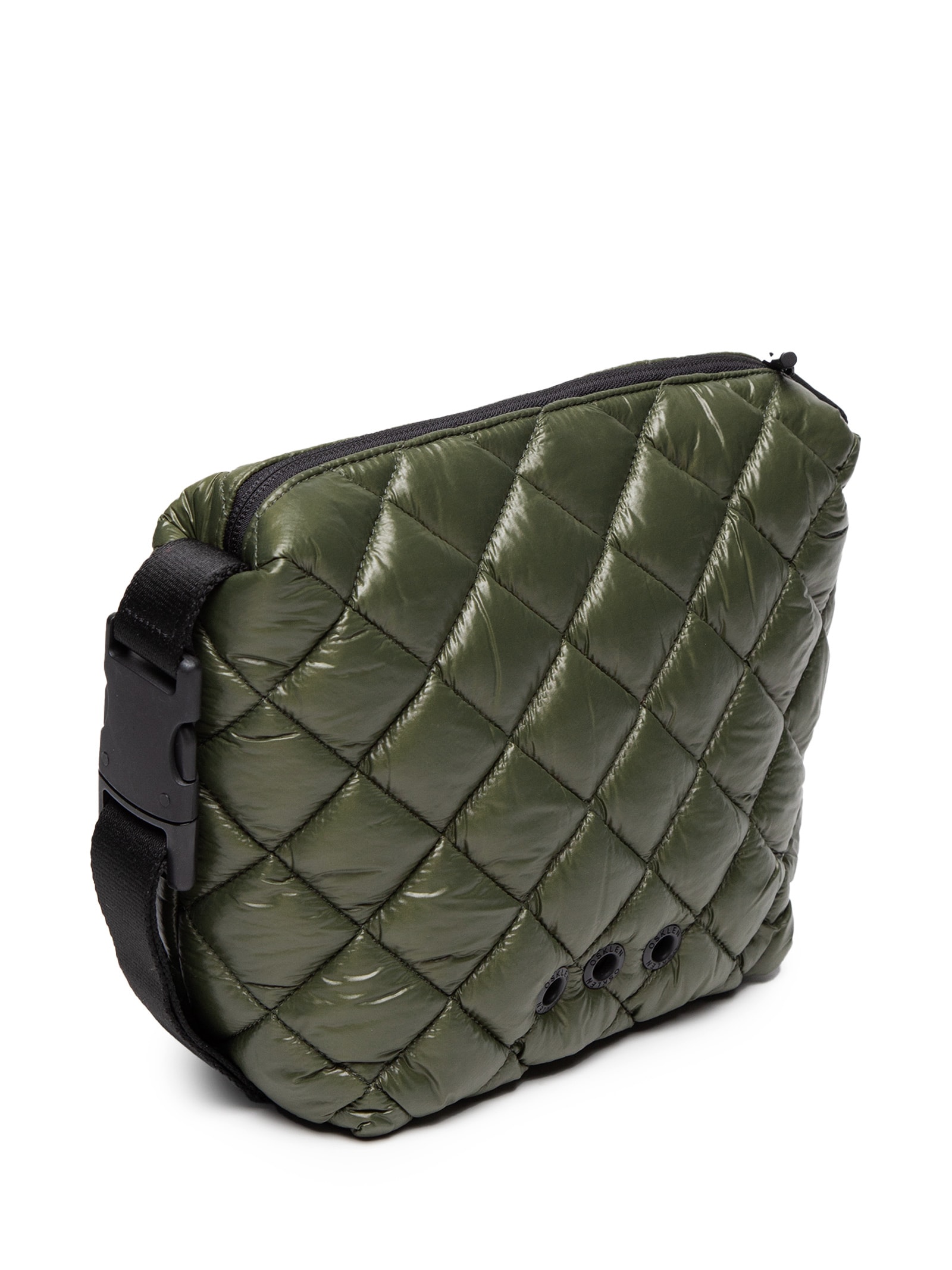 Bolsa Feminina Wrap Crossbody Matelassê - Osklen - Verde Bolsa Feminina Wrap Crossbody Matelassê - Osklen - Verde