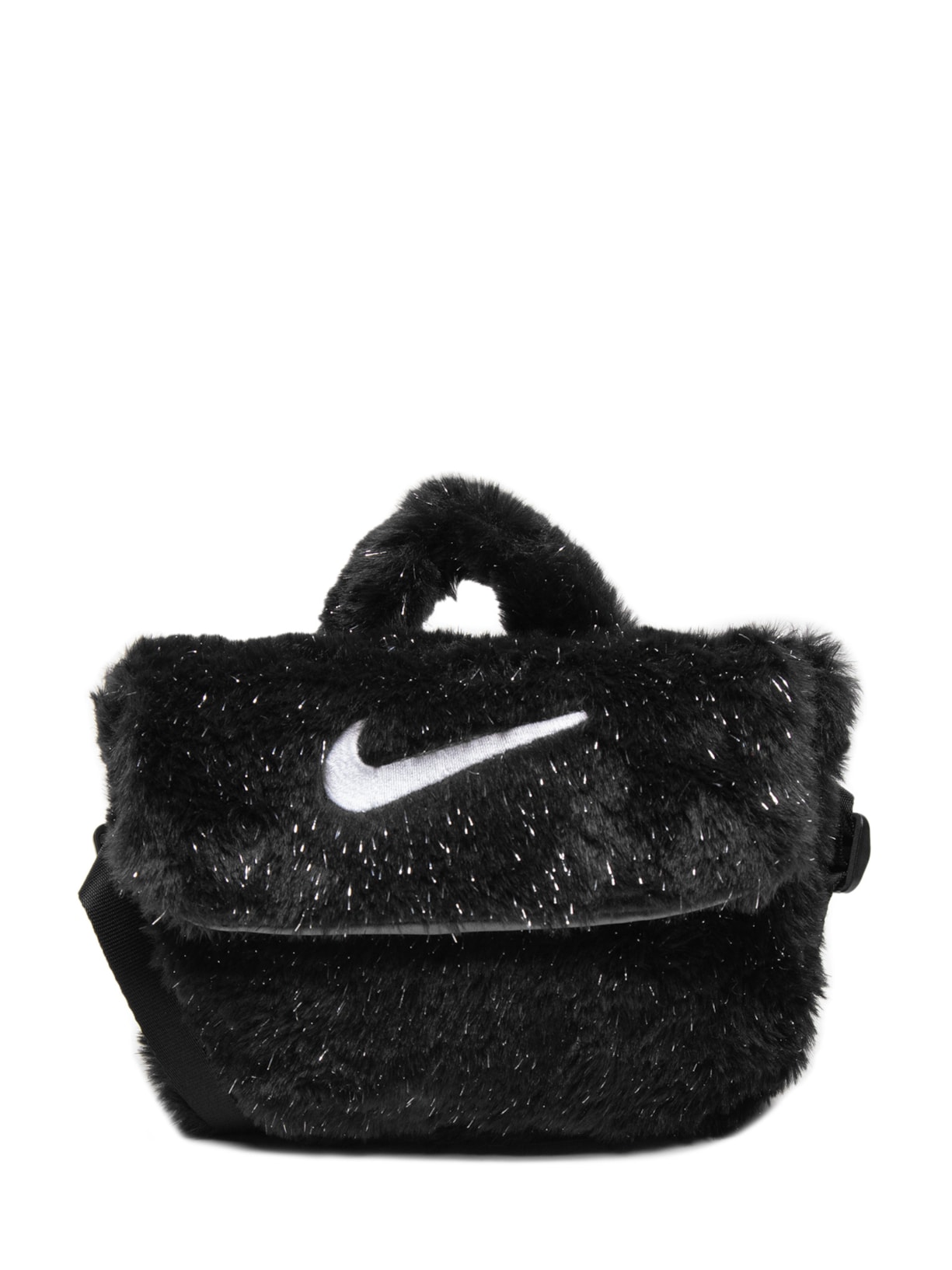 Bolsa Feminina Y NK FX Fur Crossbody - Preto
