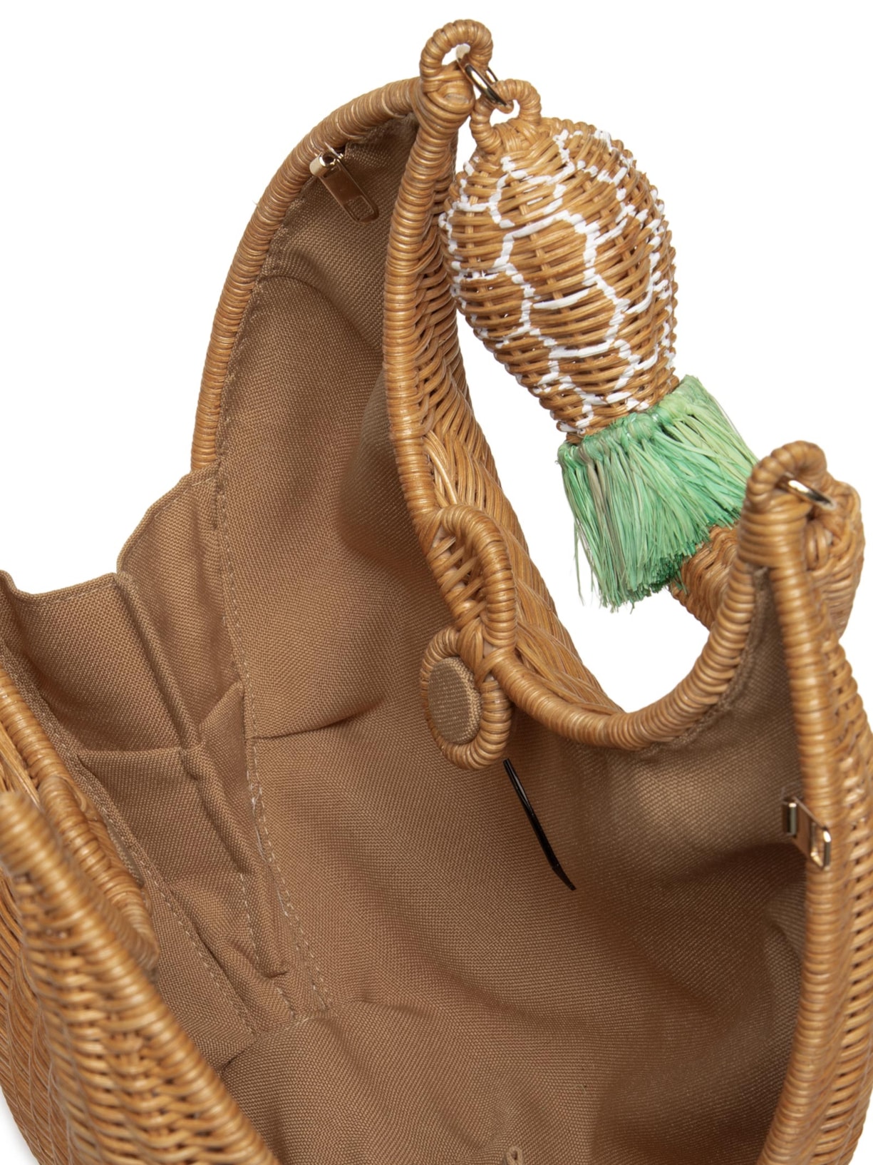 Bolsa Feminina Yolanda WK Bege Serpui