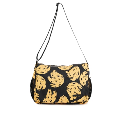 Bolsa Feminina Ziriguidum Bossa Banana - Preto