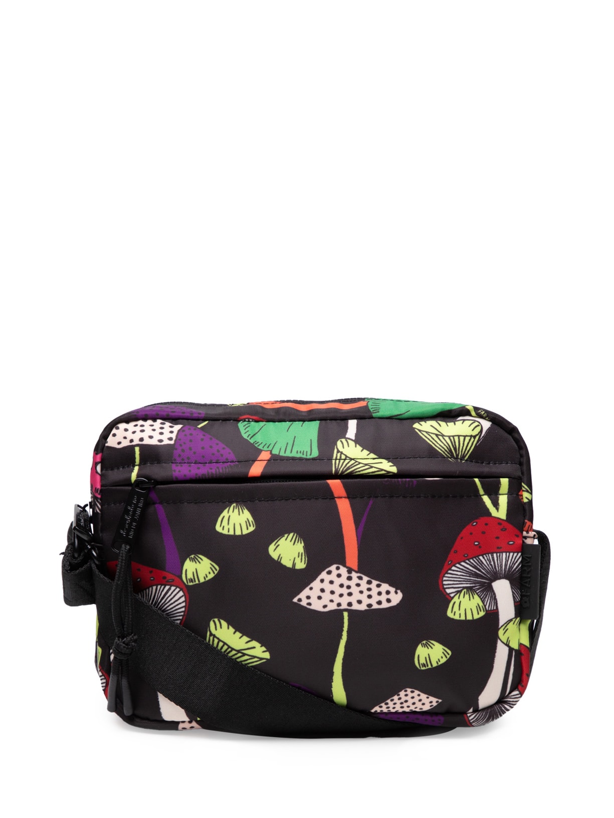 Bolsa Feminina Ziriguidum Cogumelos Preto Farm Etc