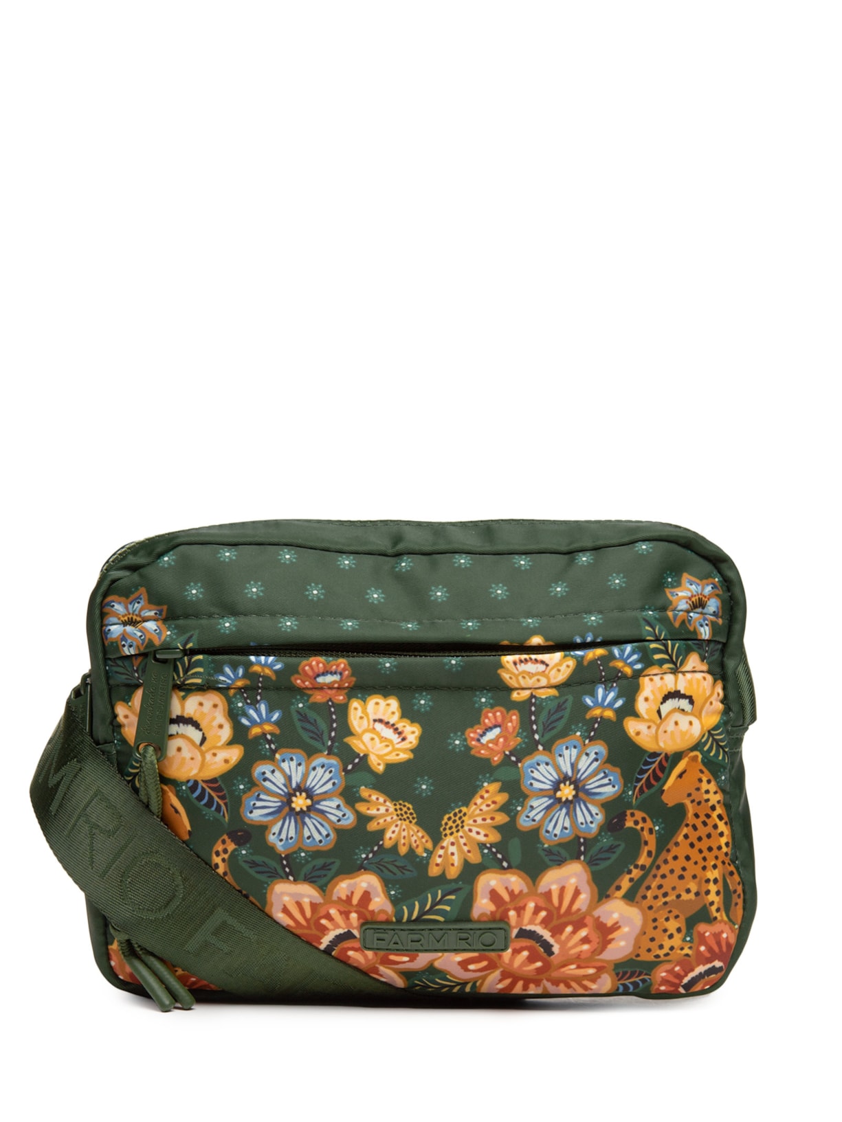 Bolsa Feminina Ziriguidum Doce Onça Verde Farm Etc