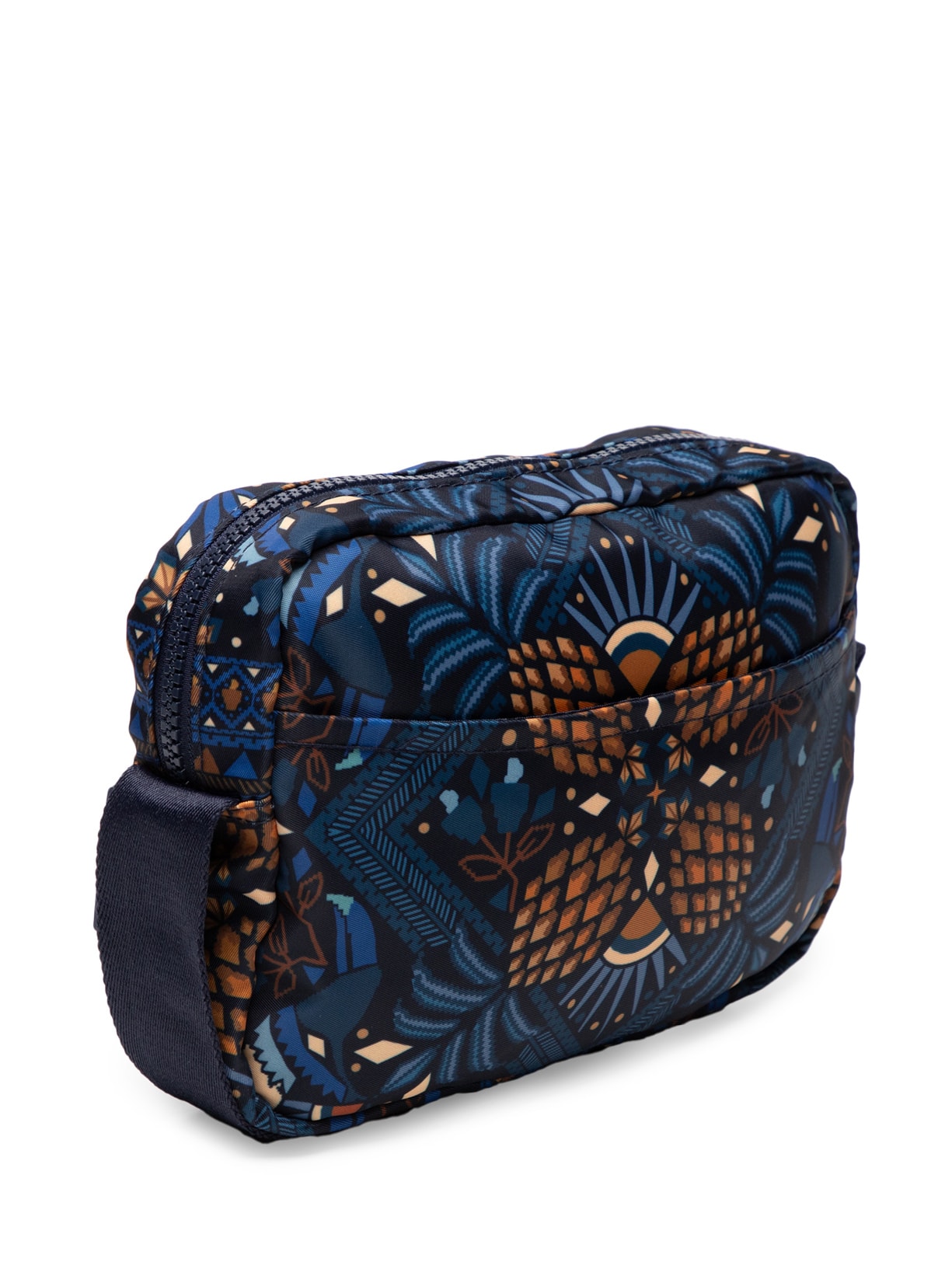 Bolsa Feminina Ziriguidum Lenço Magia Tropical Azul Farm Etc