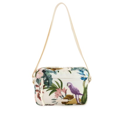 Bolsa Feminina Ziriguidum Midnight Macaw - Branco