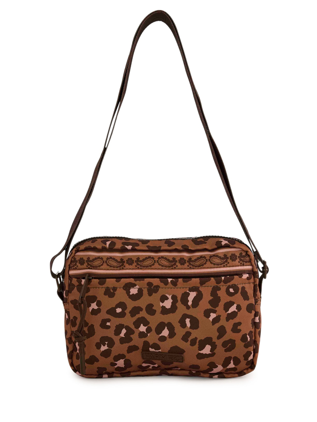 Bolsa Feminina Ziriguidum Onça Bandana Animal Print Farm Etc