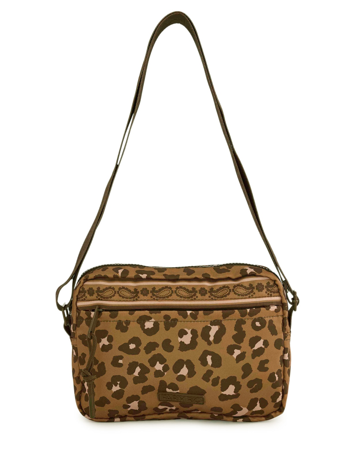 Bolsa Feminina Ziriguidum Onça Bandana - Animal Print