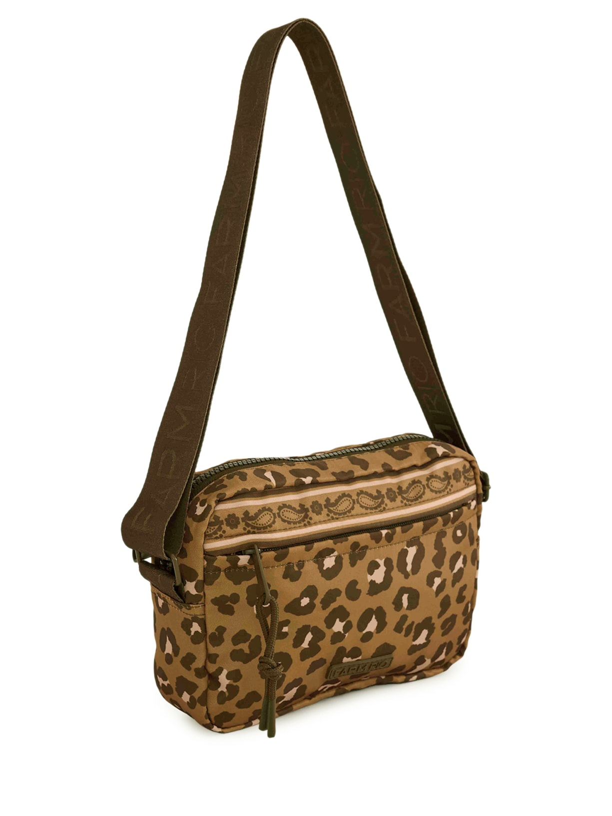 Bolsa Feminina Ziriguidum Onça Bandana Animal Print Farm Etc