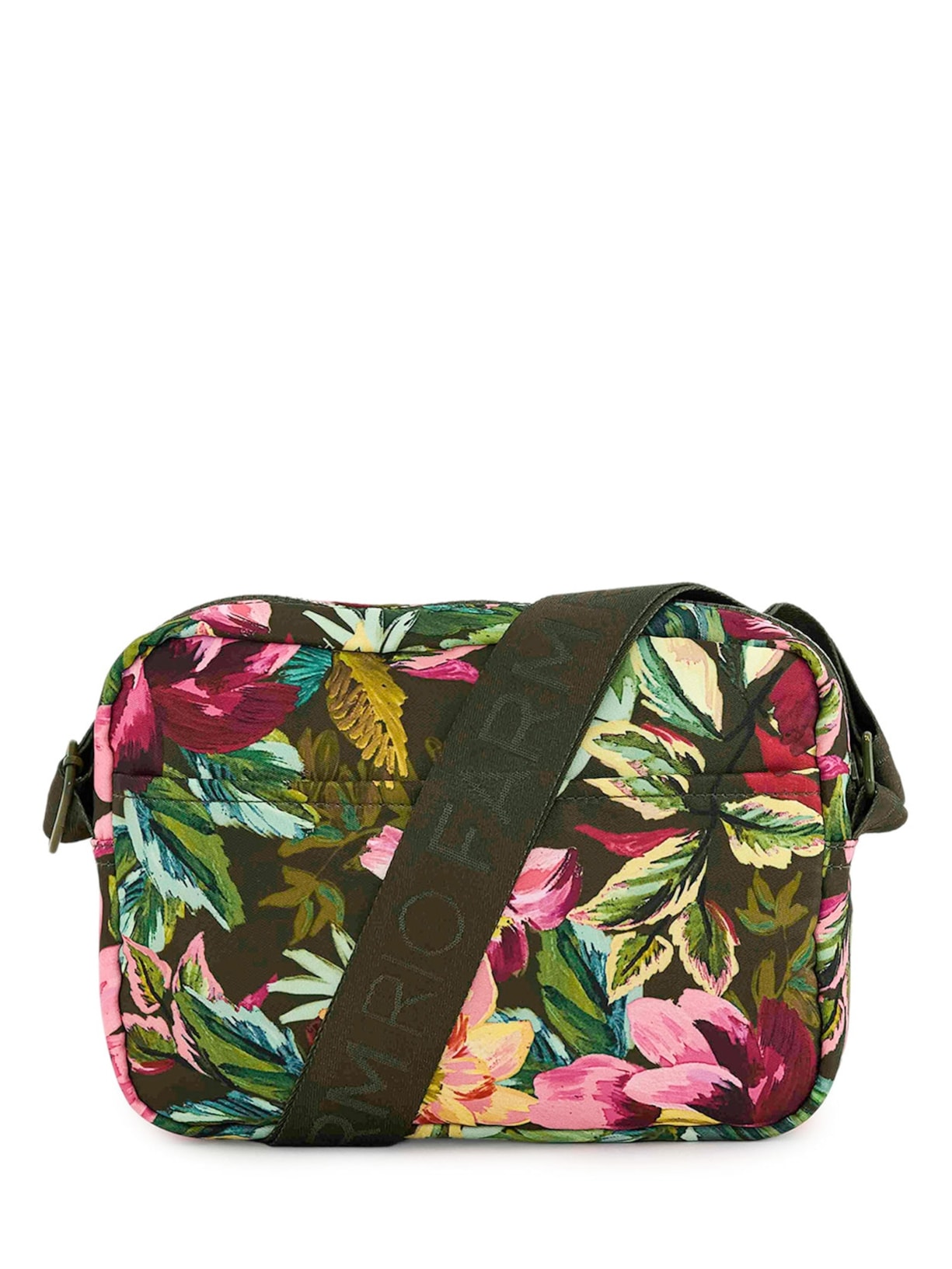 Bolsa Feminina Ziriguidum Painted Flowers Verde Farm Etc