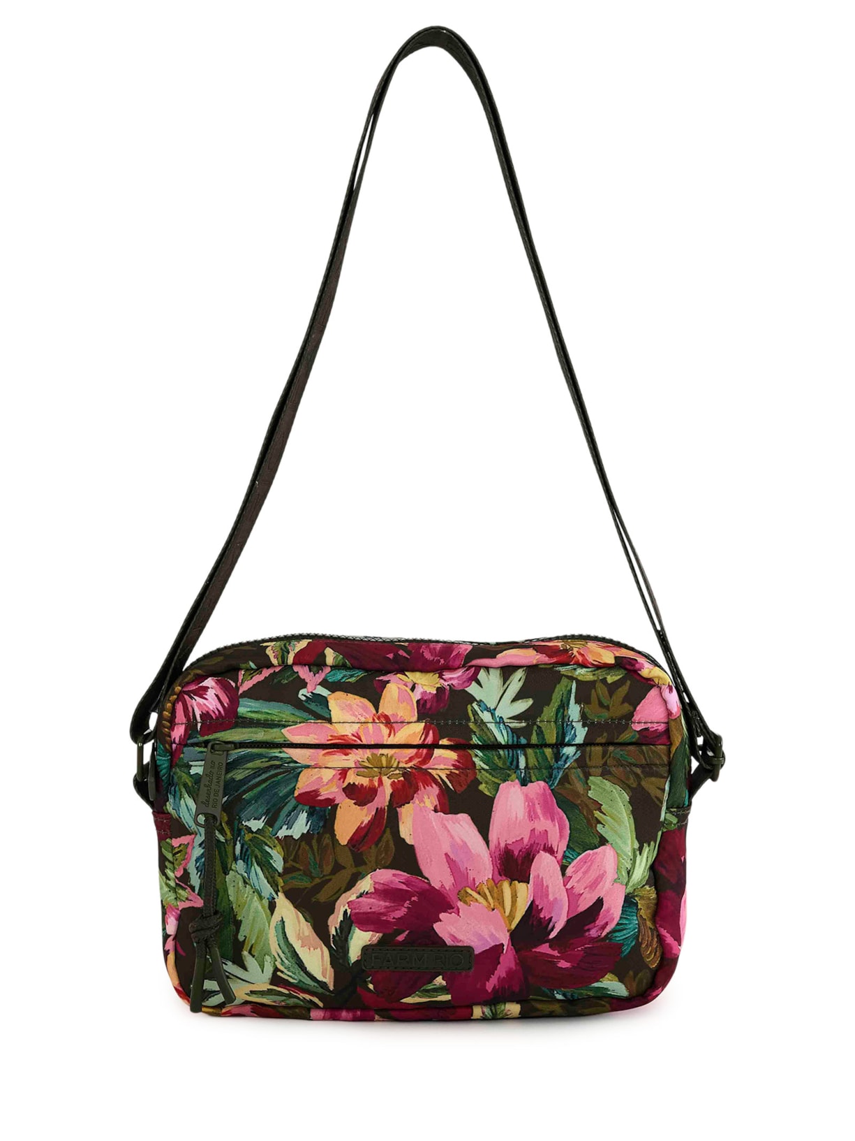 Bolsa Feminina Ziriguidum Painted Flowers - Verde