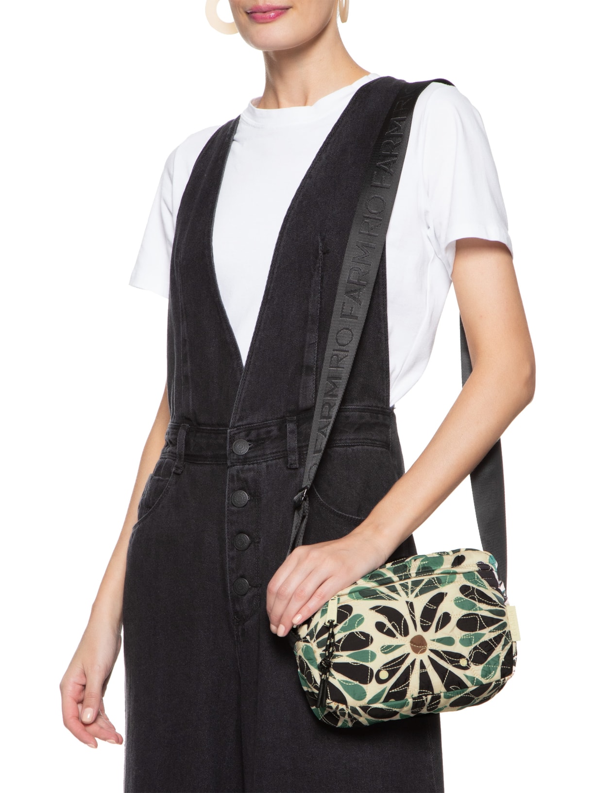 Bolsa Feminina Ziriguidum Puffer Florejo Off White Farm Etc