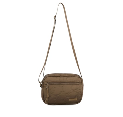 Bolsa Feminina Ziriguidum Puffer Terra - Marrom