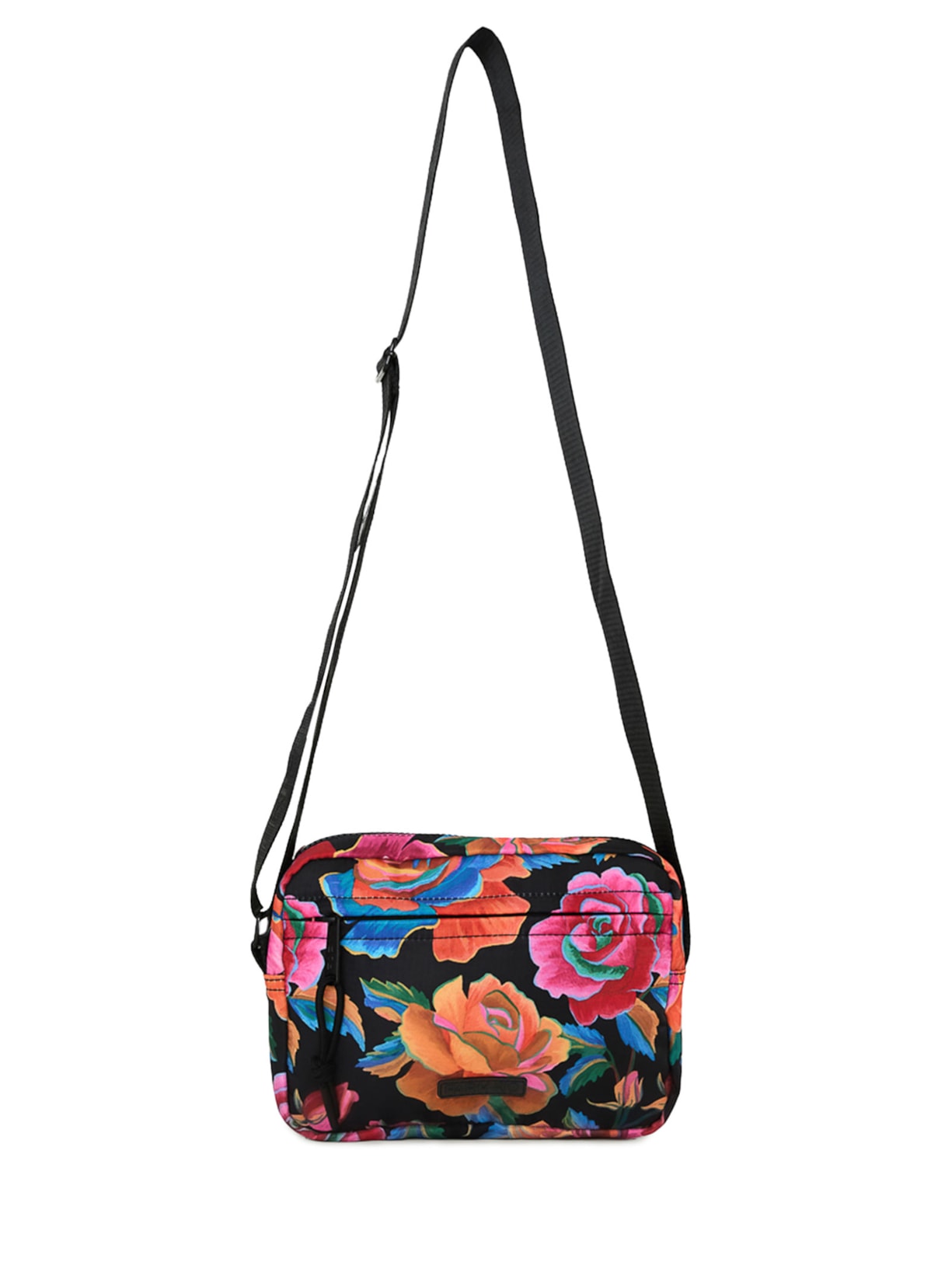 Bolsa Feminina Ziriguidum Rosas Pintadas - Preto
