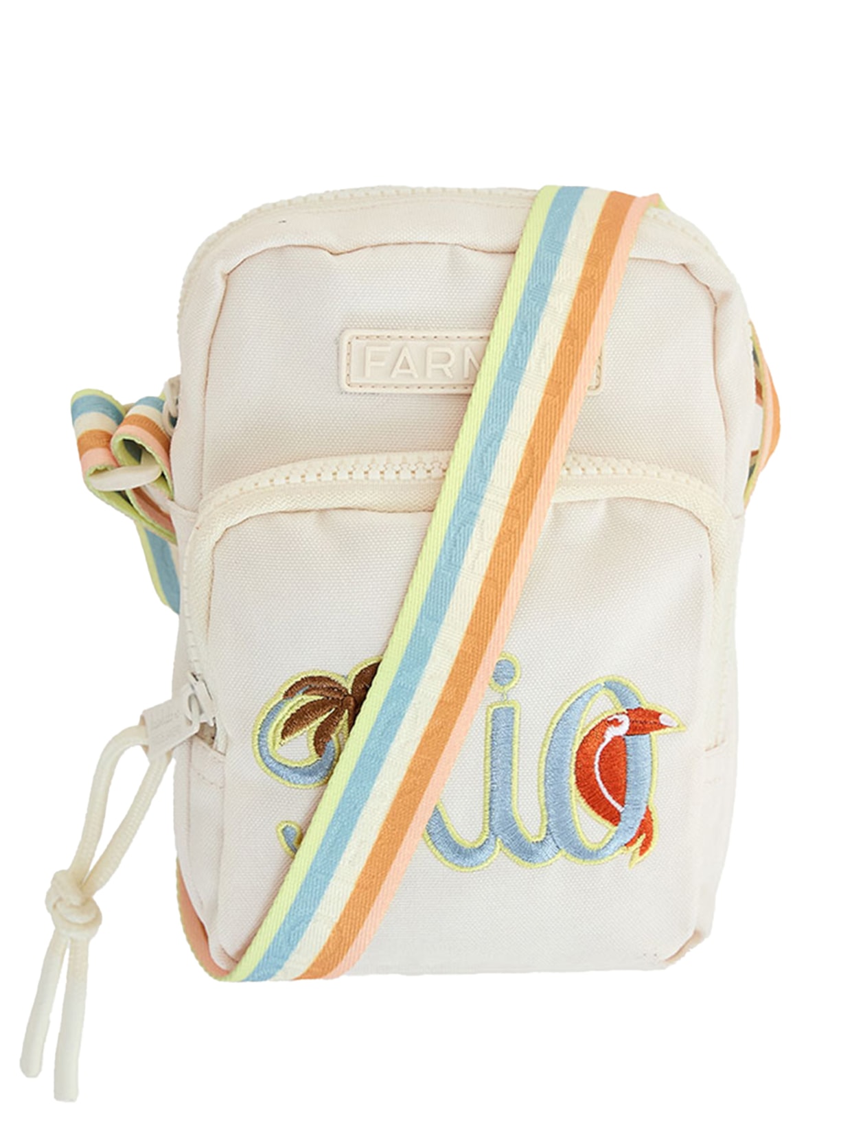 Bolsa Feminino Da Gema Rio Tipográfico Branco Farm Etc