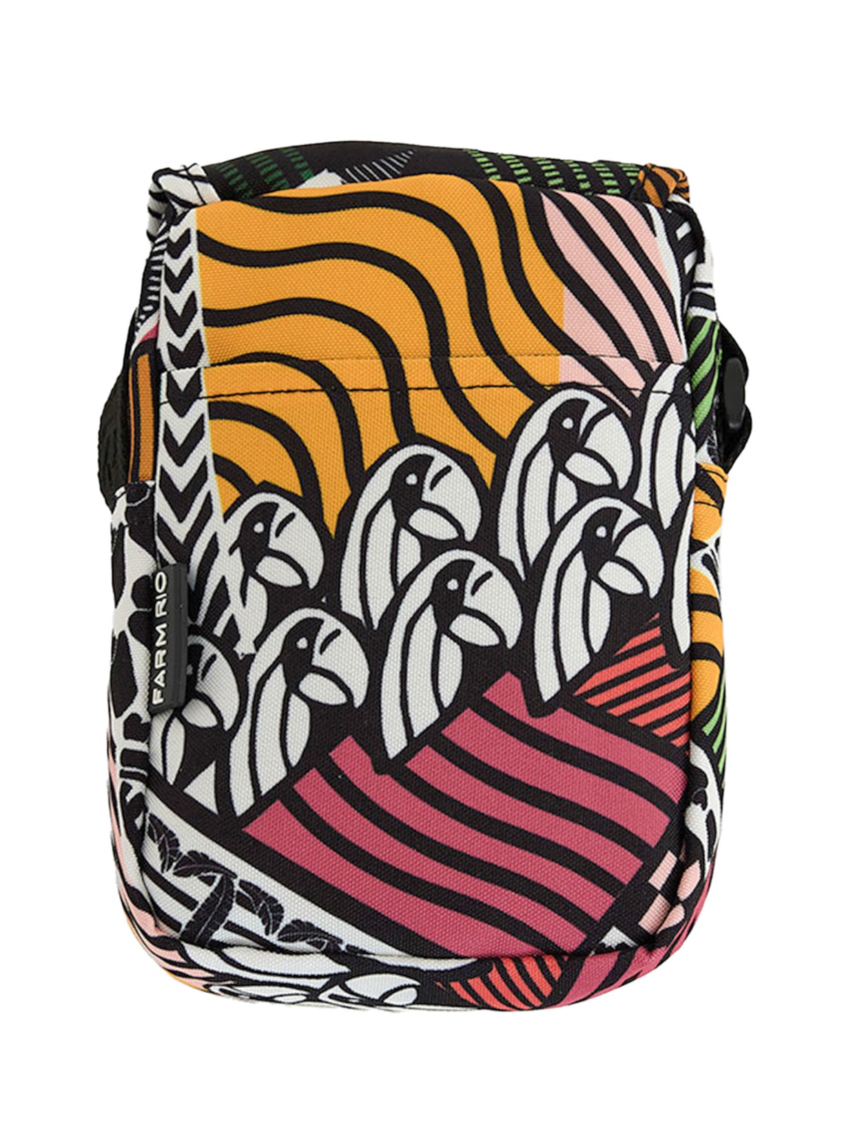 Bolsa Feminino Fervo Gráfico Rolezin Tucano Preto Farm Etc