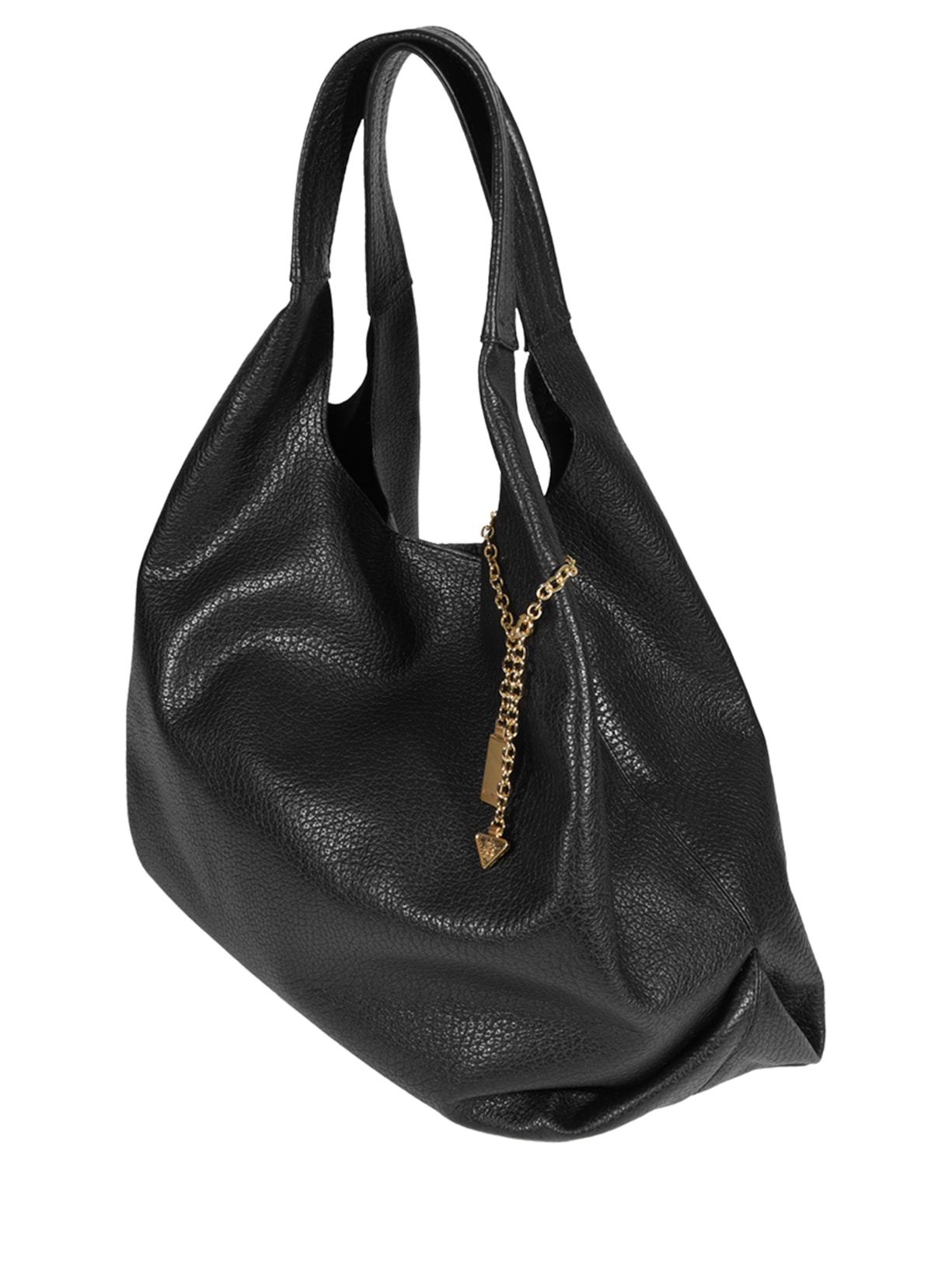 Bolsa Feminino Hobo Agnes Couro Preto Schutz