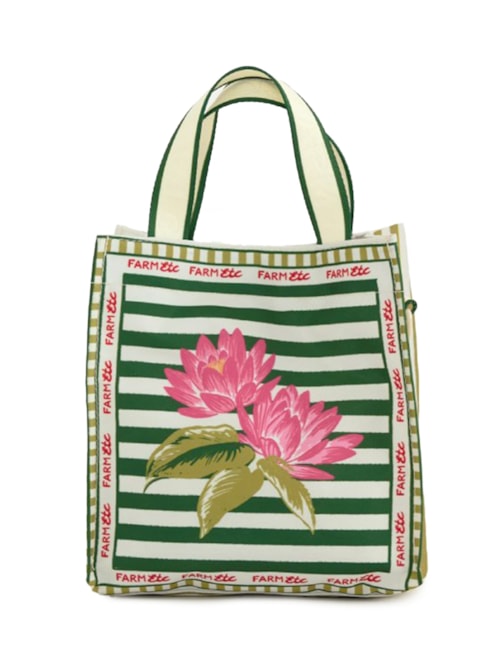 Bolsa Feminino Mimo Lenço Comida De Praia - Verde