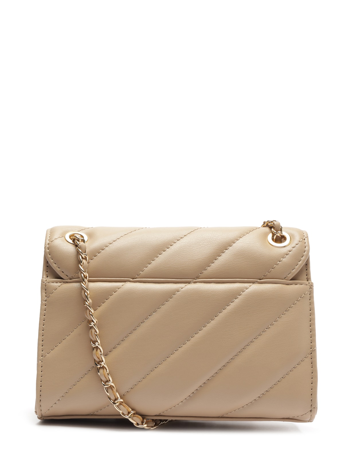 Bolsa Feminino Pequena Eco Calf Light Mocca Bege Arezzo