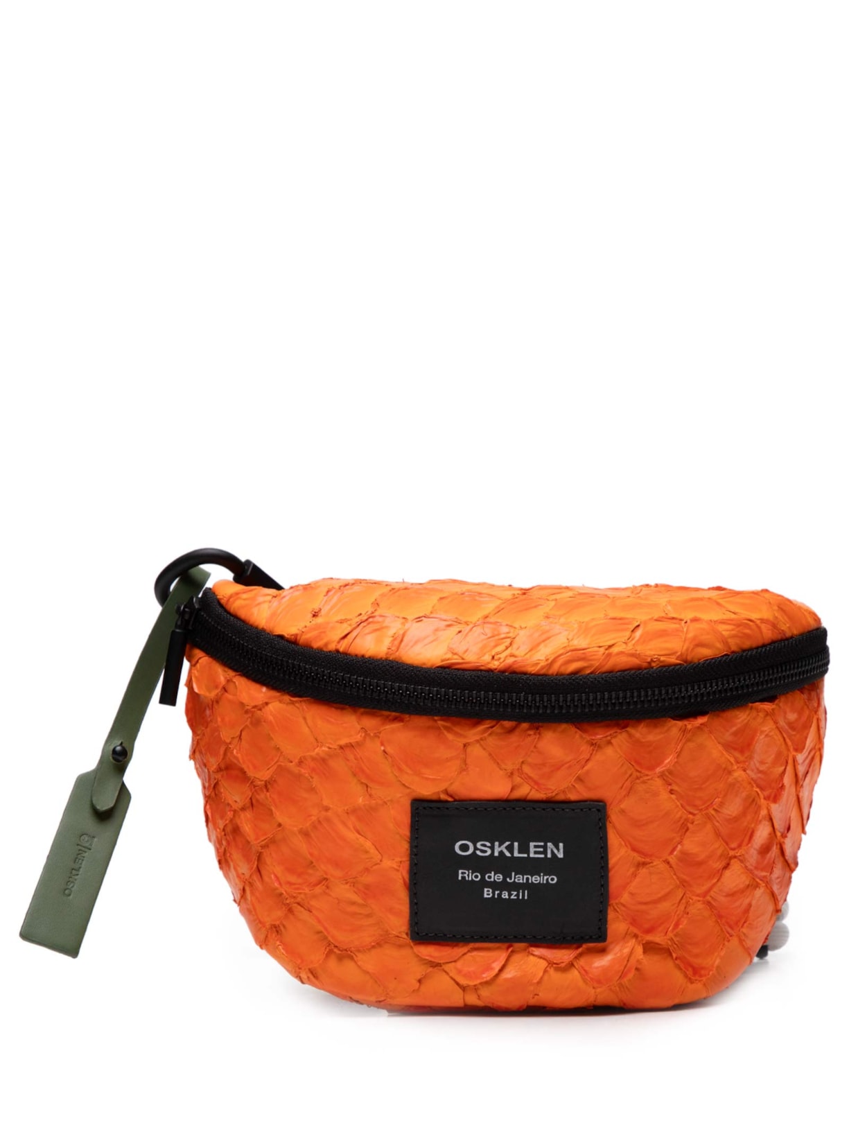 Bolsa Feminino Pochet e Pirarucu Poto - Laranja