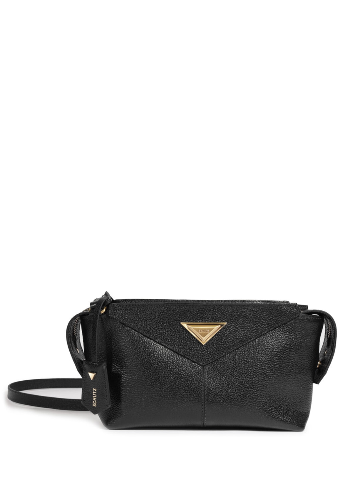 Bolsa Feminino Tiracolo Kimb Couro - Preto