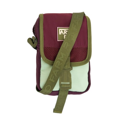Bolsa Fervo Color Block - Verde