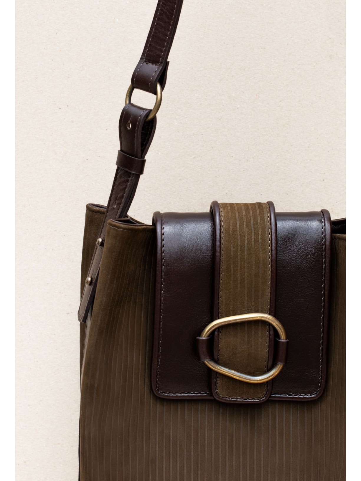 Bolsa Galícia Verde Escuro Cabana Crafts