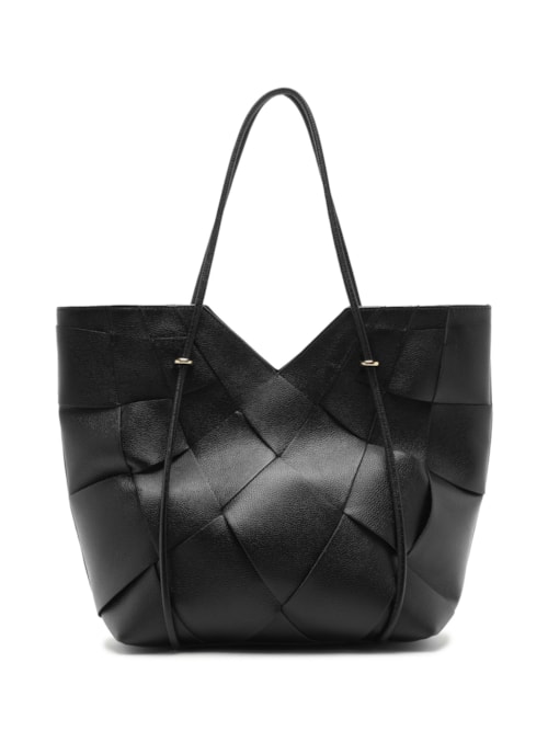 Bolsa Grande Feminina Shopping - Preto