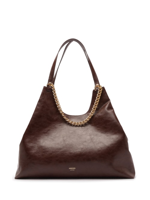 Bolsa Hobo Feminina - Marrom