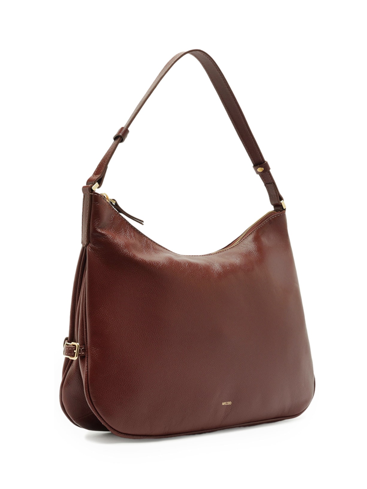 Bolsa Hobo Feminina Média Marrom Arezzo