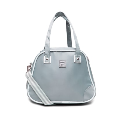 Bolsa Lateral Unisex Vintage F-Box - Cinza