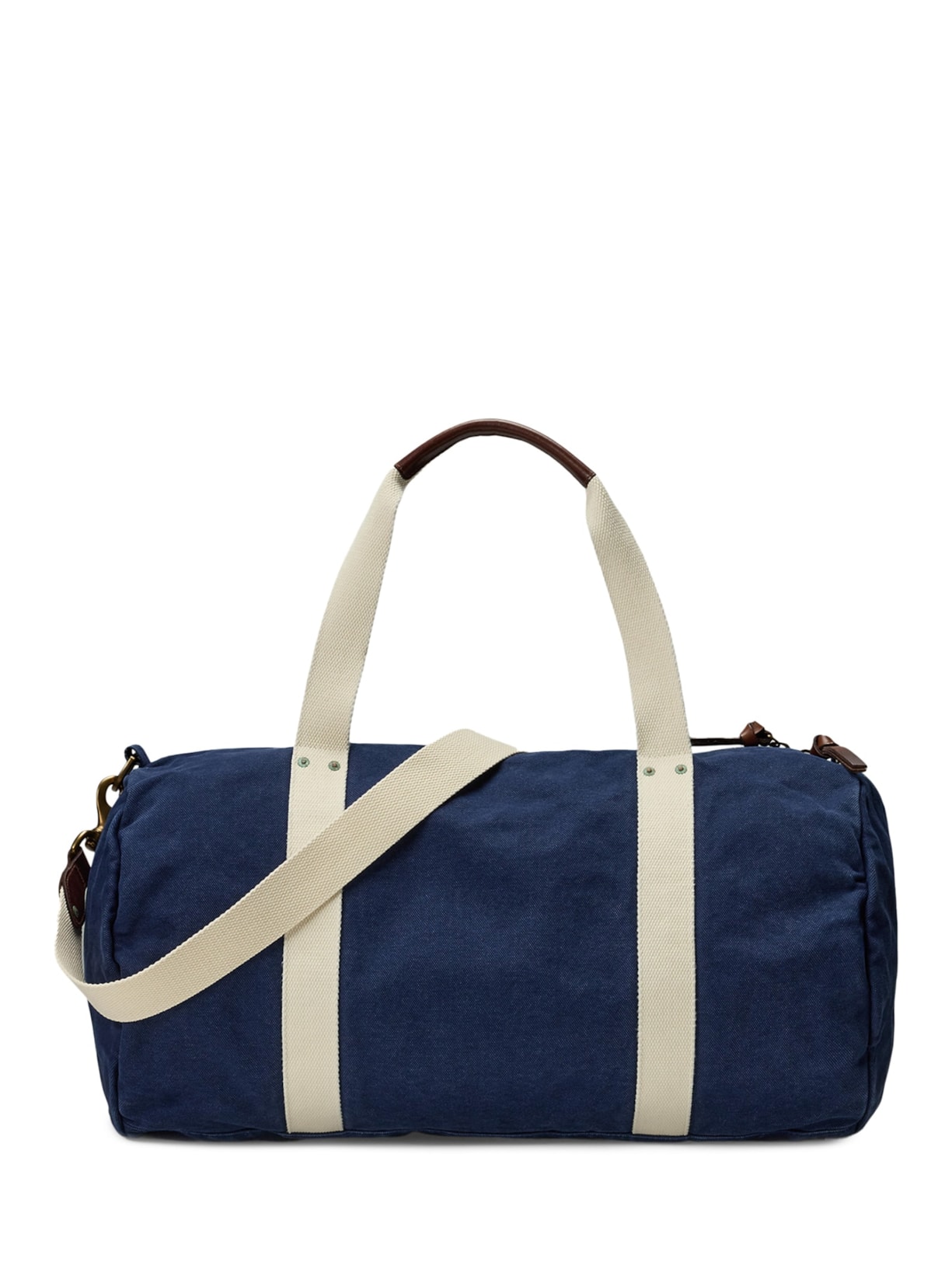 Bolsa Masculina Canvas Duffle Medium Azul Polo Ralph Lauren