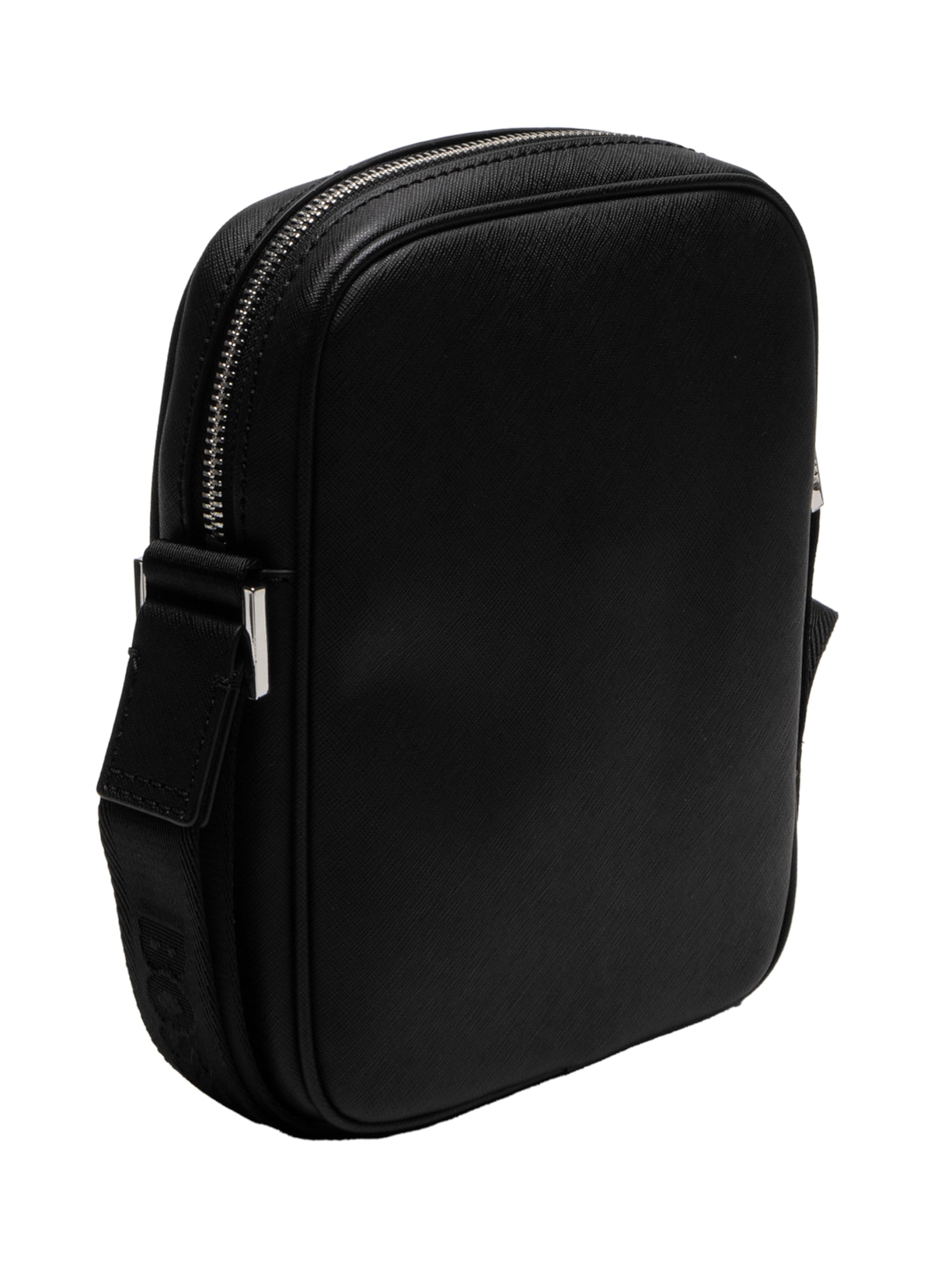 Bolsa Masculina Crossbody Zair Ns Zip Preto Boss