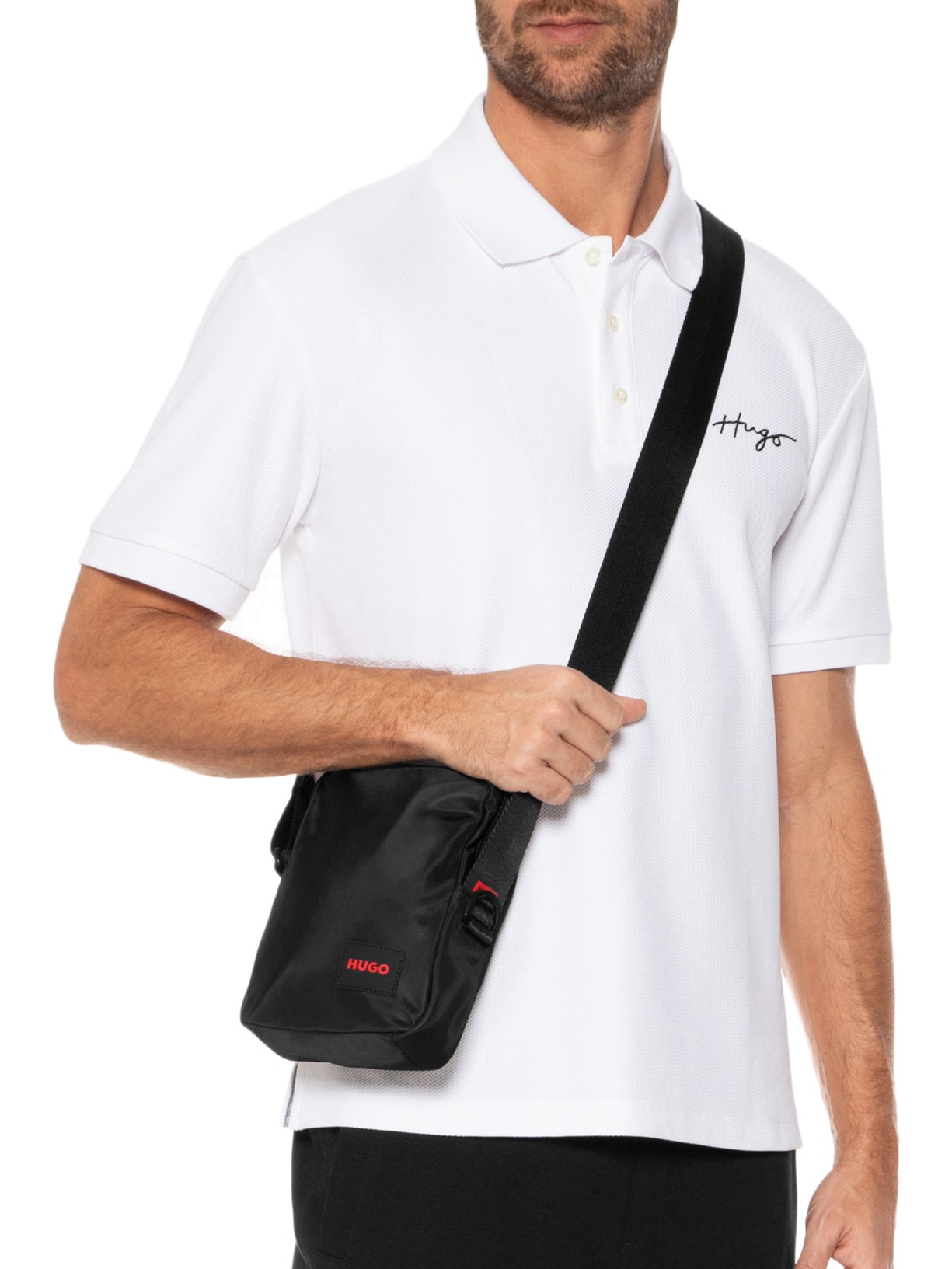 Bolsa Masculina Ethon 2.0 Preto Hugo